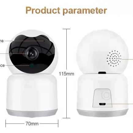 Camera WiFi Tuya CWI04 Indoor EITsmart phát hiện chuyển động đàm thoại 2 chiều giám sát trong nhà