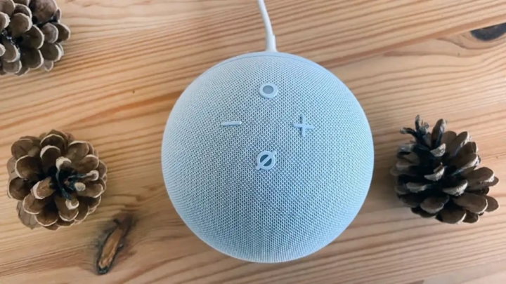 Loa thông minh Echo Dot (5th Gen) Alexa, with Clock - Ảnh 4