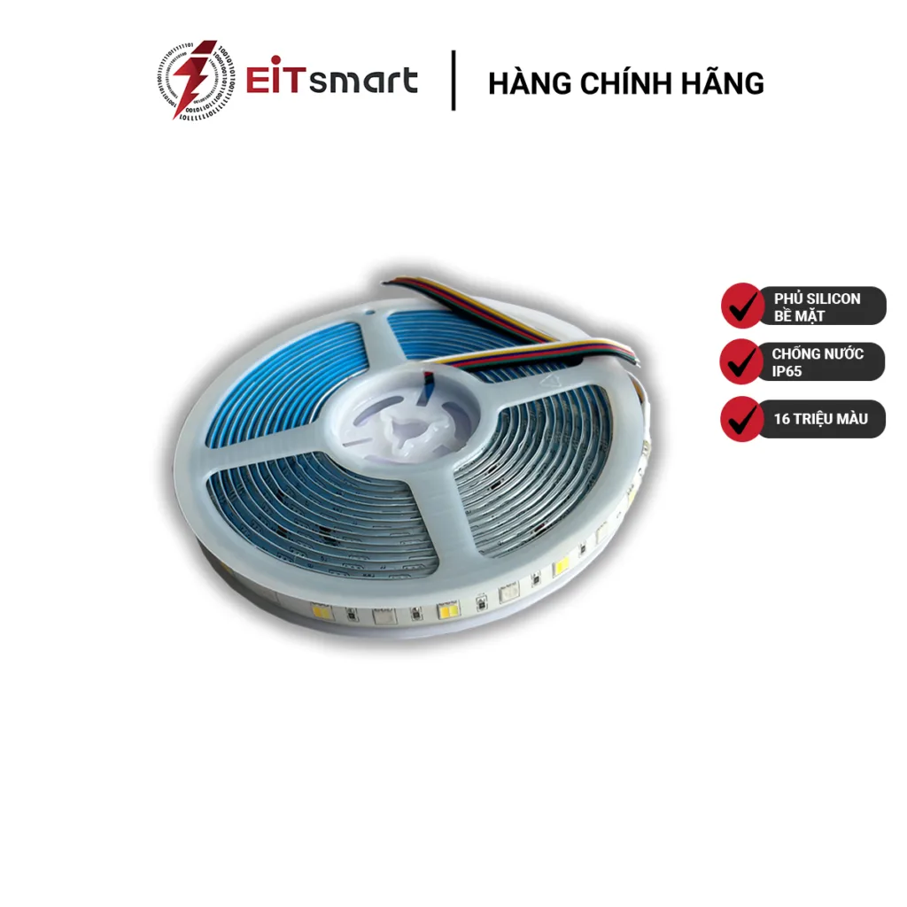 Đèn LED dây thông minh RGBCCT 16 triệu màu Chống nước IP65