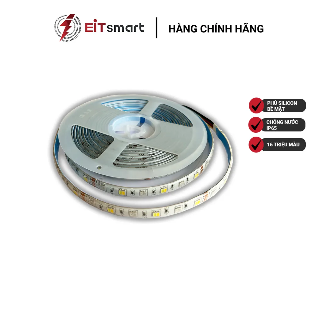 Đèn LED dây thông minh RGBCCT 16 triệu màu Chống nước IP65