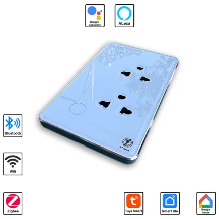 Ổ cắm thông minh EIT Smart 10A kết nối WiFi và Zigbee điều khiển từ xa EOL2303