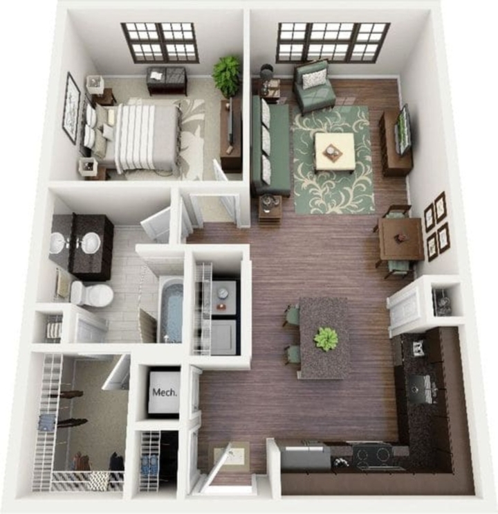 Căn hộ chung cư 1PN: Trọn gói giải pháp điều khiển Máy lạnh, TV, Quạt, Máy lọc không khí, Máy nước nóng. - Hình ảnh 7