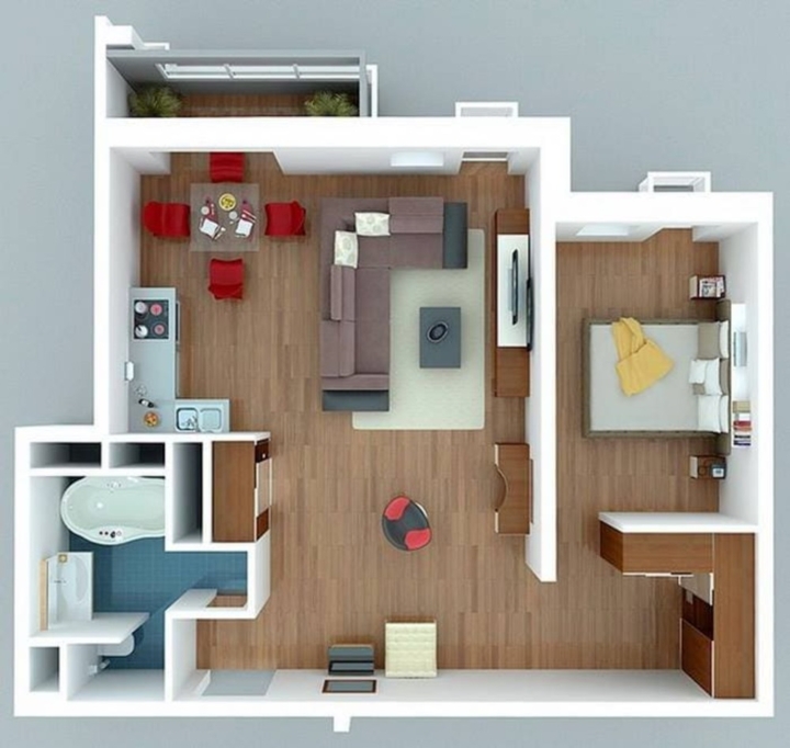 Căn hộ chung cư 1PN: Trọn gói giải pháp điều khiển Máy lạnh, TV, Quạt, Máy lọc không khí, Máy nước nóng. - Hình ảnh 5