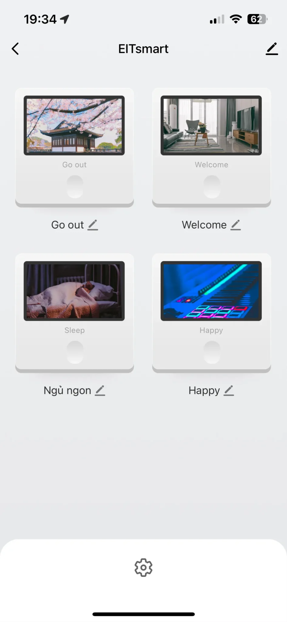 Giao diện app