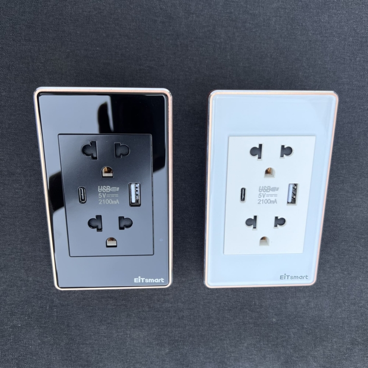 Công tắc thông minh WiFi 3 nút EITsmart Kính lõm Chống trầy - Hình ảnh 11