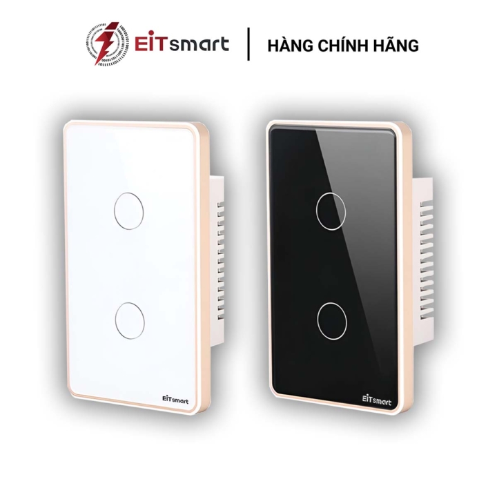 Công tắc thông minh WiFi 2 nút EITsmart Mặt kính Viền nhôm - Hình ảnh 10
