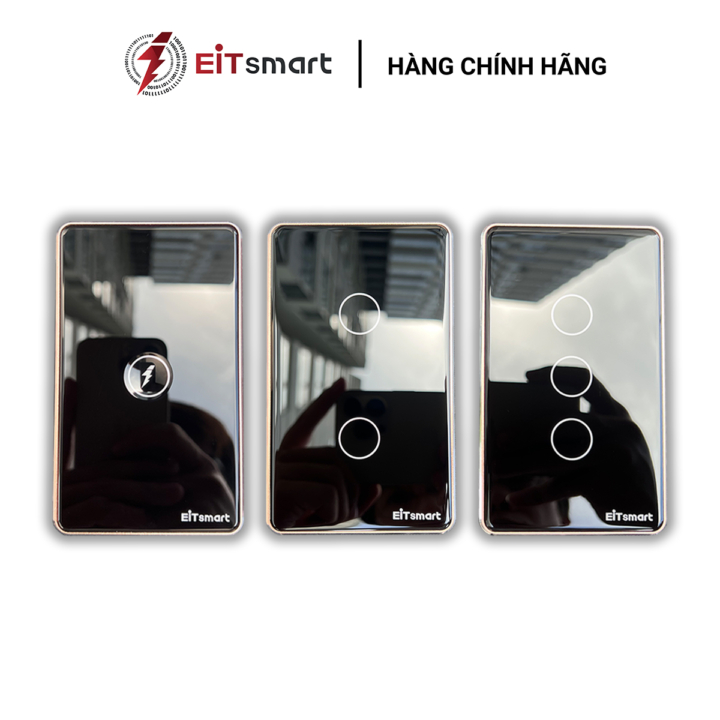Công tắc bình nóng lạnh WiFi EITsmart Kính lõm Chống trầy - Hình ảnh 3