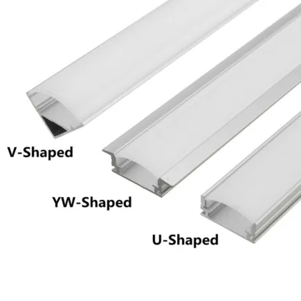 Máng nhôm định hình LED dây