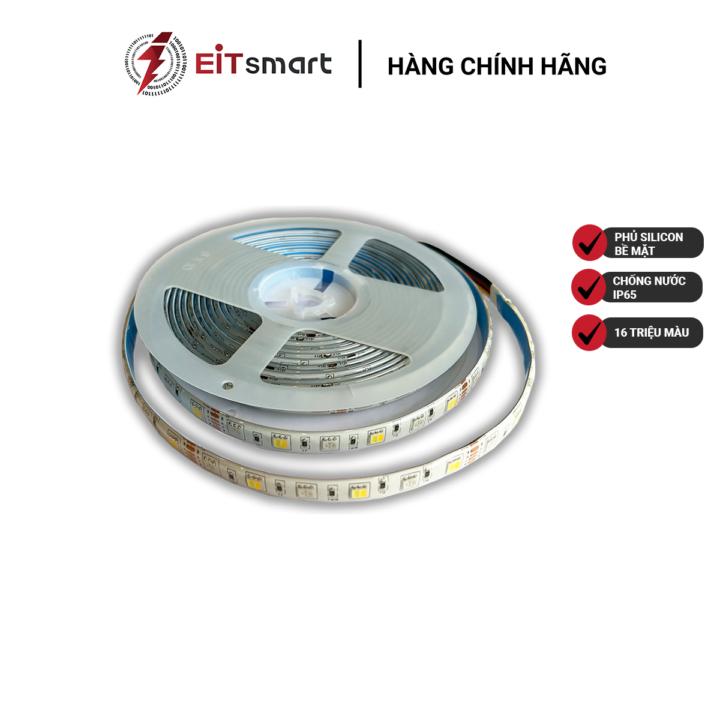 Đèn LED dây thông minh RGBCCT 16 triệu màu Chống nước IP65 - Hình ảnh 8
