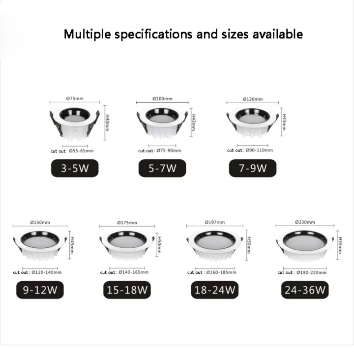 Đèn downlight thông minh EITsmart Dimmable CCT Đổi màu - Hình ảnh 6