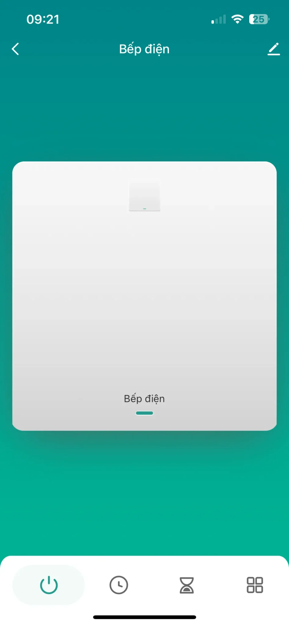 Giao diện điều khiển app Smartlife