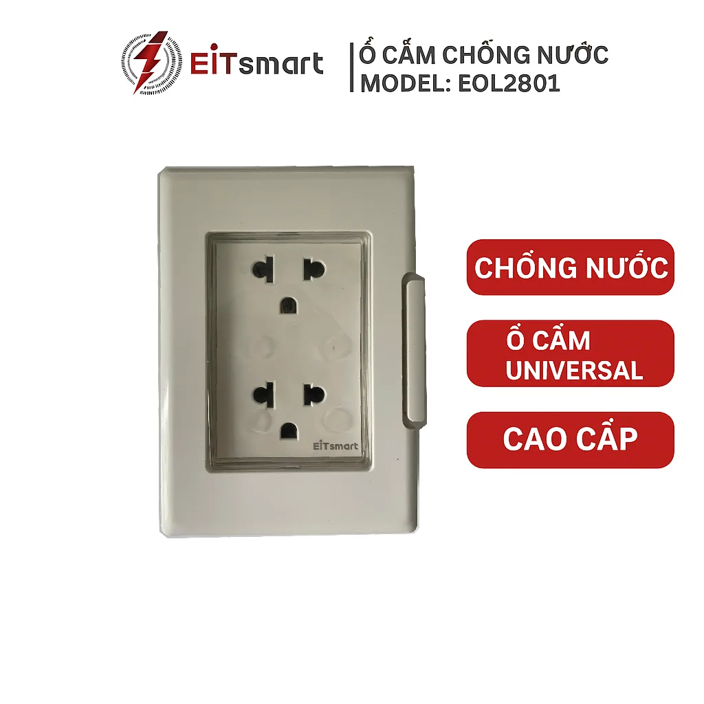 Ổ cắm chống nước USB Type-C EITsmart EOL2803