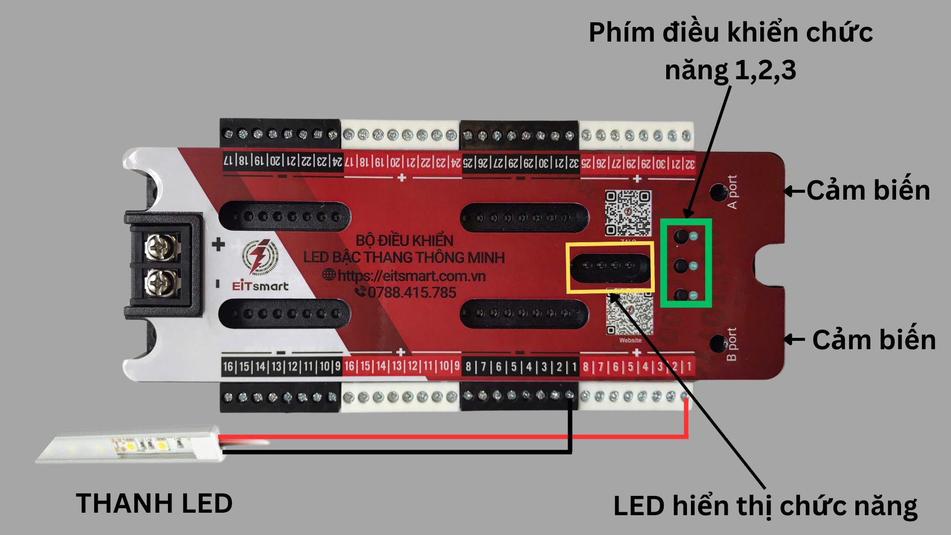 Hướng dẫn lắp đặt LED bậc thang