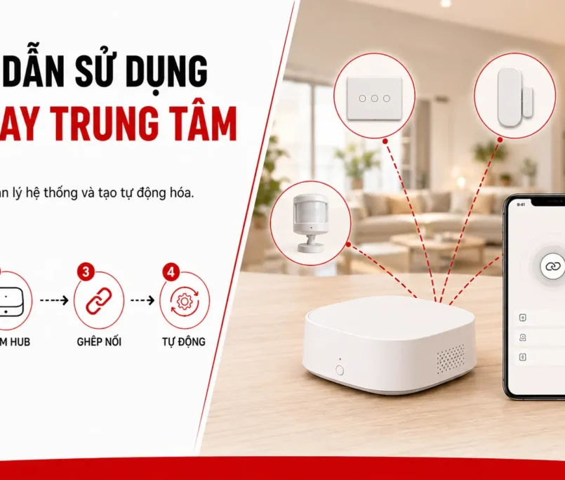 Hướng dẫn sử dụng Gateway- bộ điều khiển trung tâm
