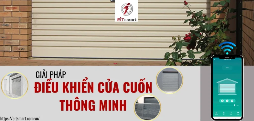 Giải pháp điều khiển cửa cuốn thông minh EITsmart