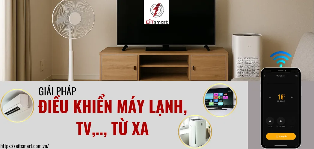 Giải pháp điều khiển thiết bị từ xa thông qua điện thoại