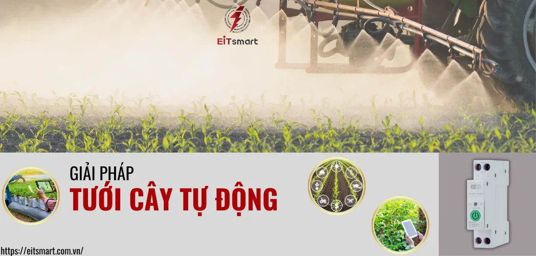 Giải pháp giám sát tưới cây qua điện thoại