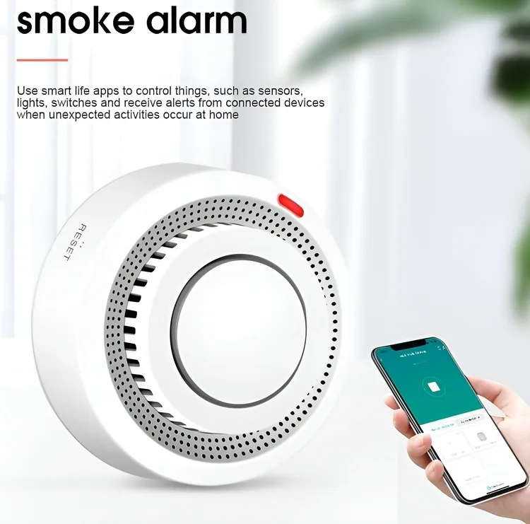 Cảm biến báo khói EITsmart thông minh ESM801W