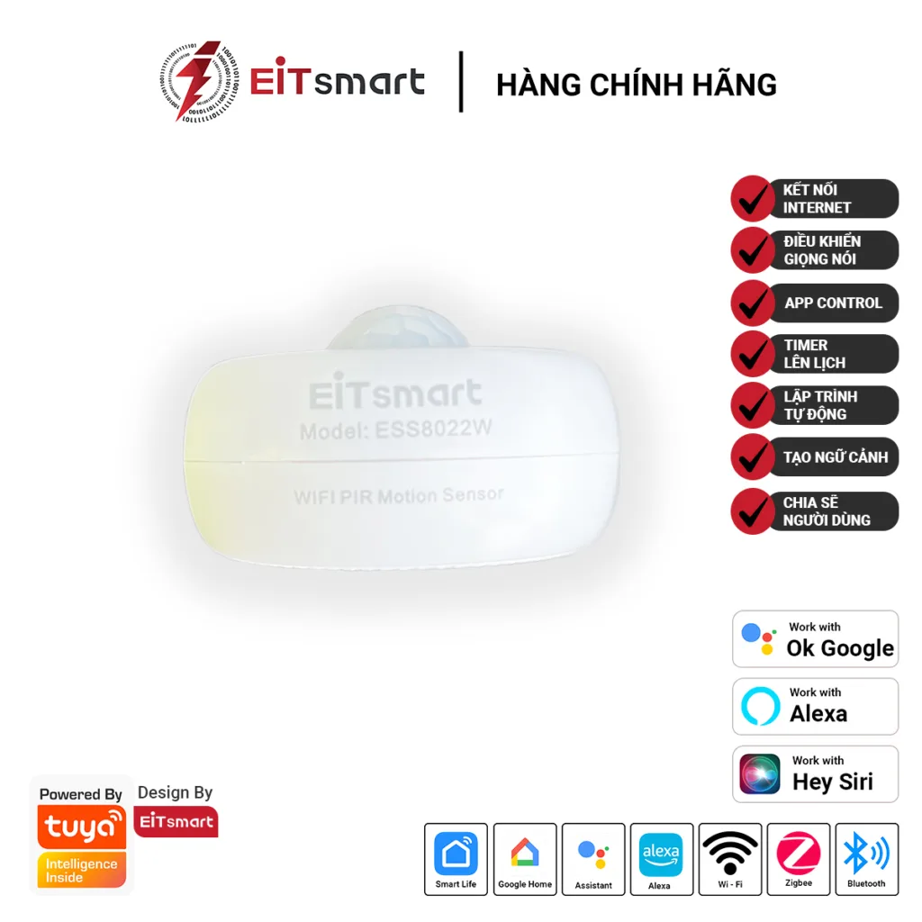 Cảm biến chuyển động EITsmart thông minh PIR ESS8022Z