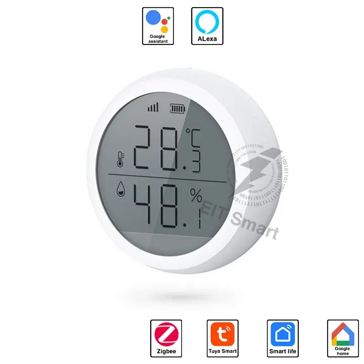 Cảm biến nhiệt độ độ ẩm EITsmart thông minh kết nối Zigbee