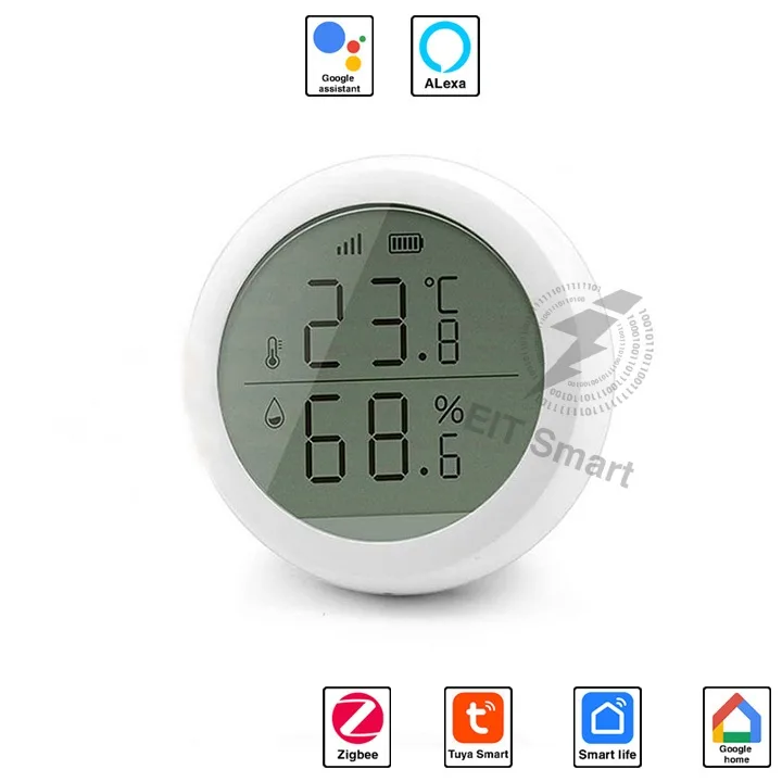 Cảm biến nhiệt độ độ ẩm EITsmart thông minh kết nối Zigbee