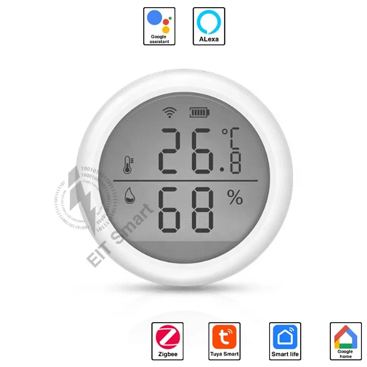Cảm biến nhiệt độ độ ẩm EITsmart thông minh kết nối Zigbee