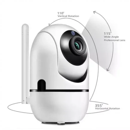 Camera PTZ thông minh EC602PTZ EITsmart xoay 360 độ đàm thoại 2 chiều phát hiện chuyển động