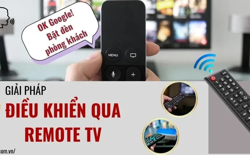 Điều khiển qua Remote TV - EITsmart