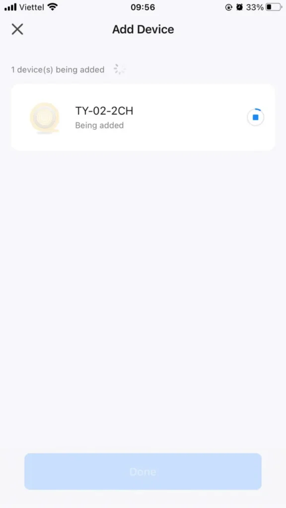 Kết nối bị đèn thông minh trong App Smart Life