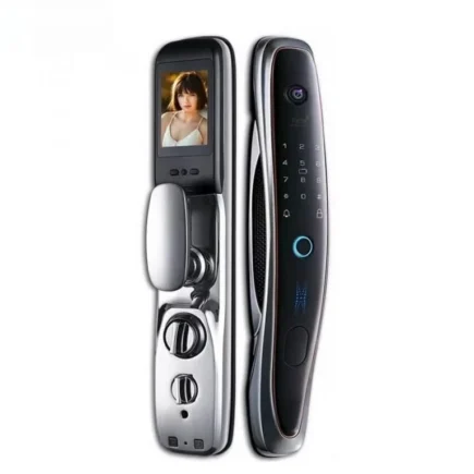 Khóa cửa camera cao cấp Tuya ESL002 EITsmart tích hợp camera AI vân tay mật mã thẻ từ mở khóa thông minh