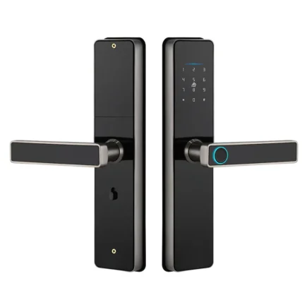 Khóa cửa thông minh Bluetooth EITsmart mở khóa bằng vân tay mật mã thẻ từ điều khiển qua điện thoại