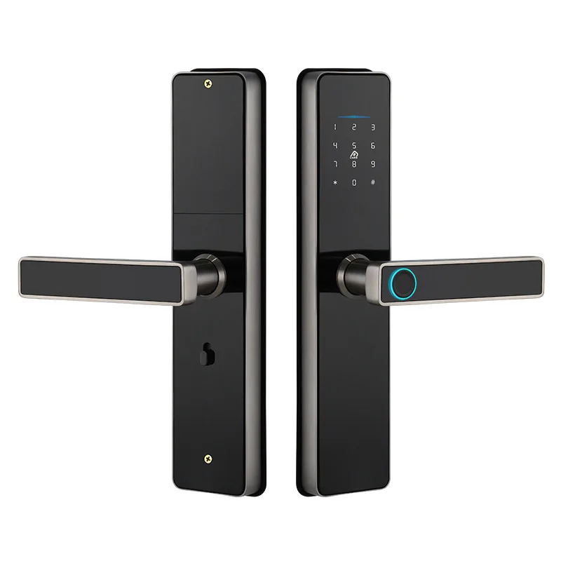 Khóa cửa thông minh Bluetooth EITsmart mở khóa bằng vân tay mật mã thẻ từ điều khiển qua điện thoại