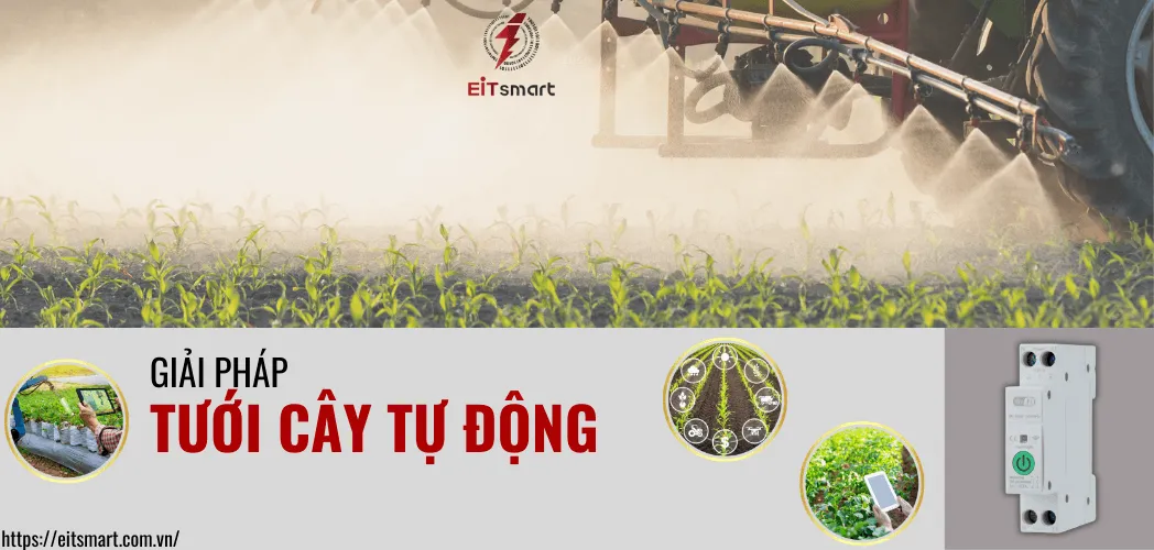 Tưới cây tự động - EITsmart