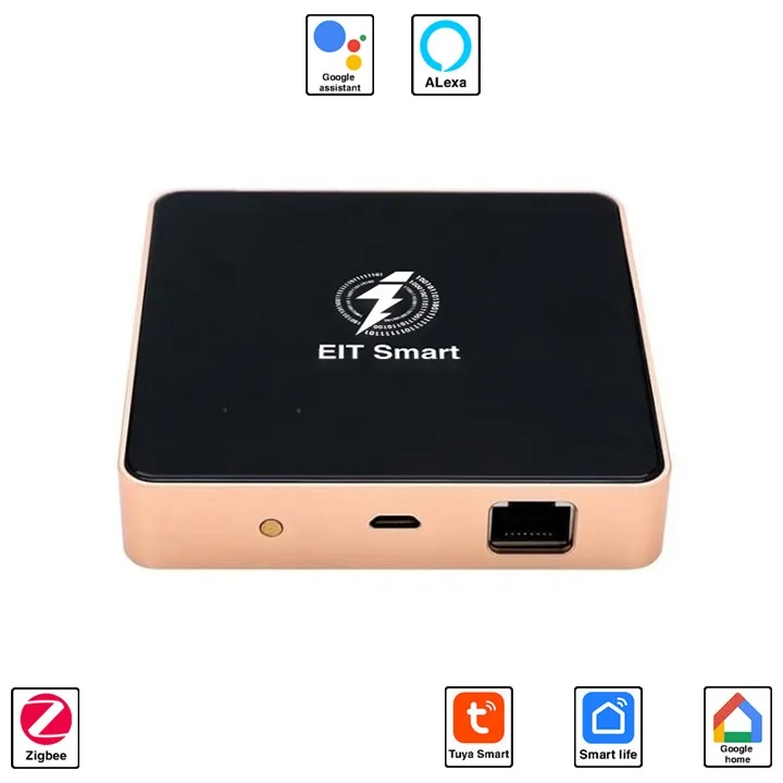 Zigbee Wired Gateway EITsmart EITGW45 điều khiển trung tâm kết nối LAN, bộ trung tâm nhà thông minh.