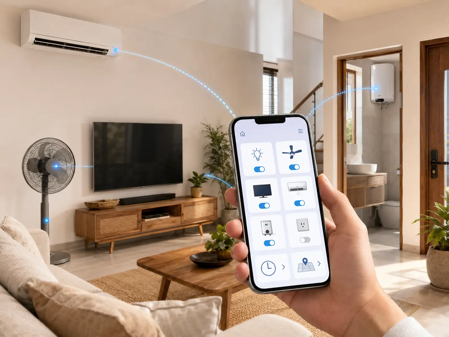 Điều khiển thiết bị điện thông minh