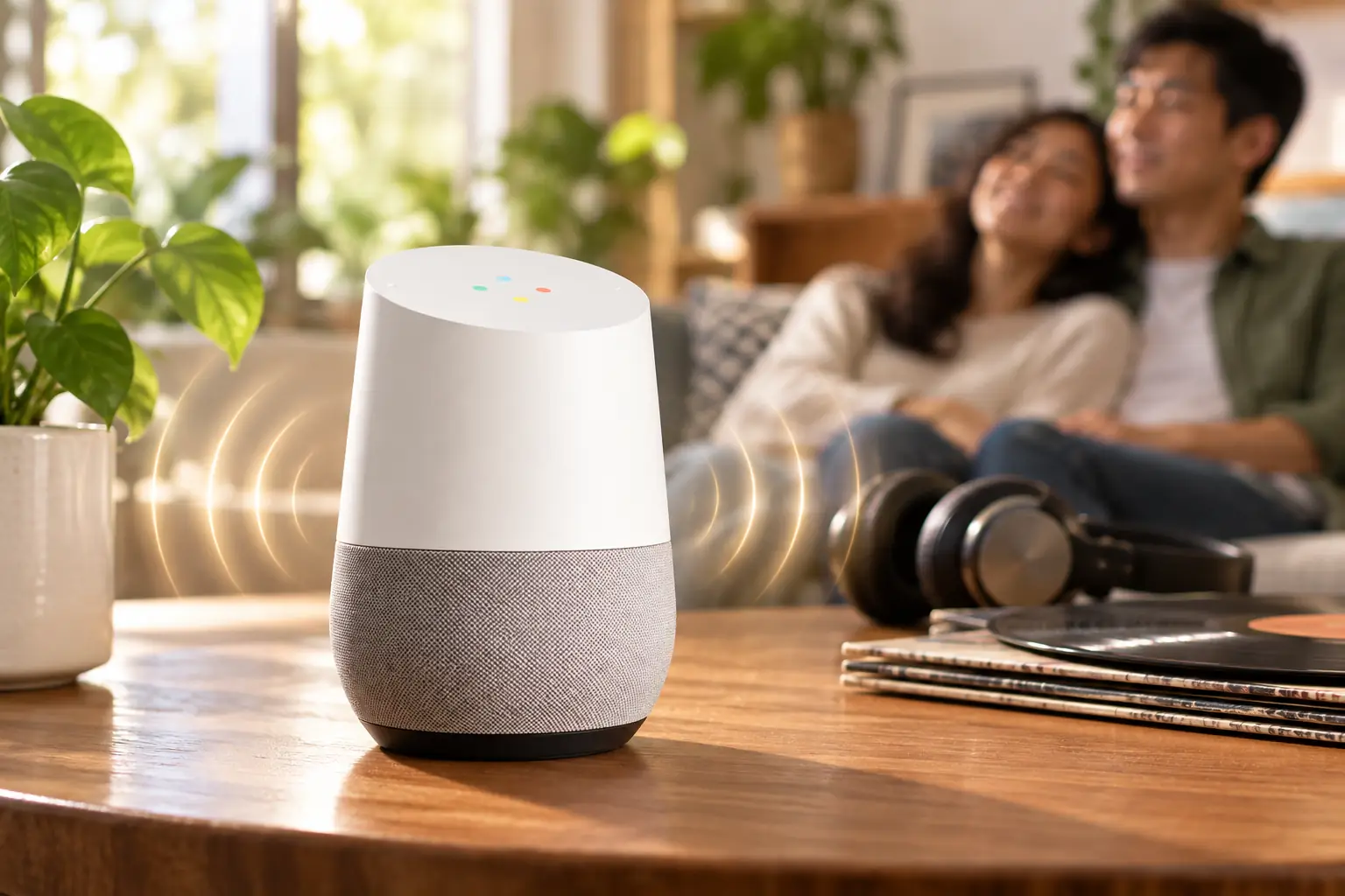 Trợ lý ảo Google Assistant được tích hợp trong Google Home